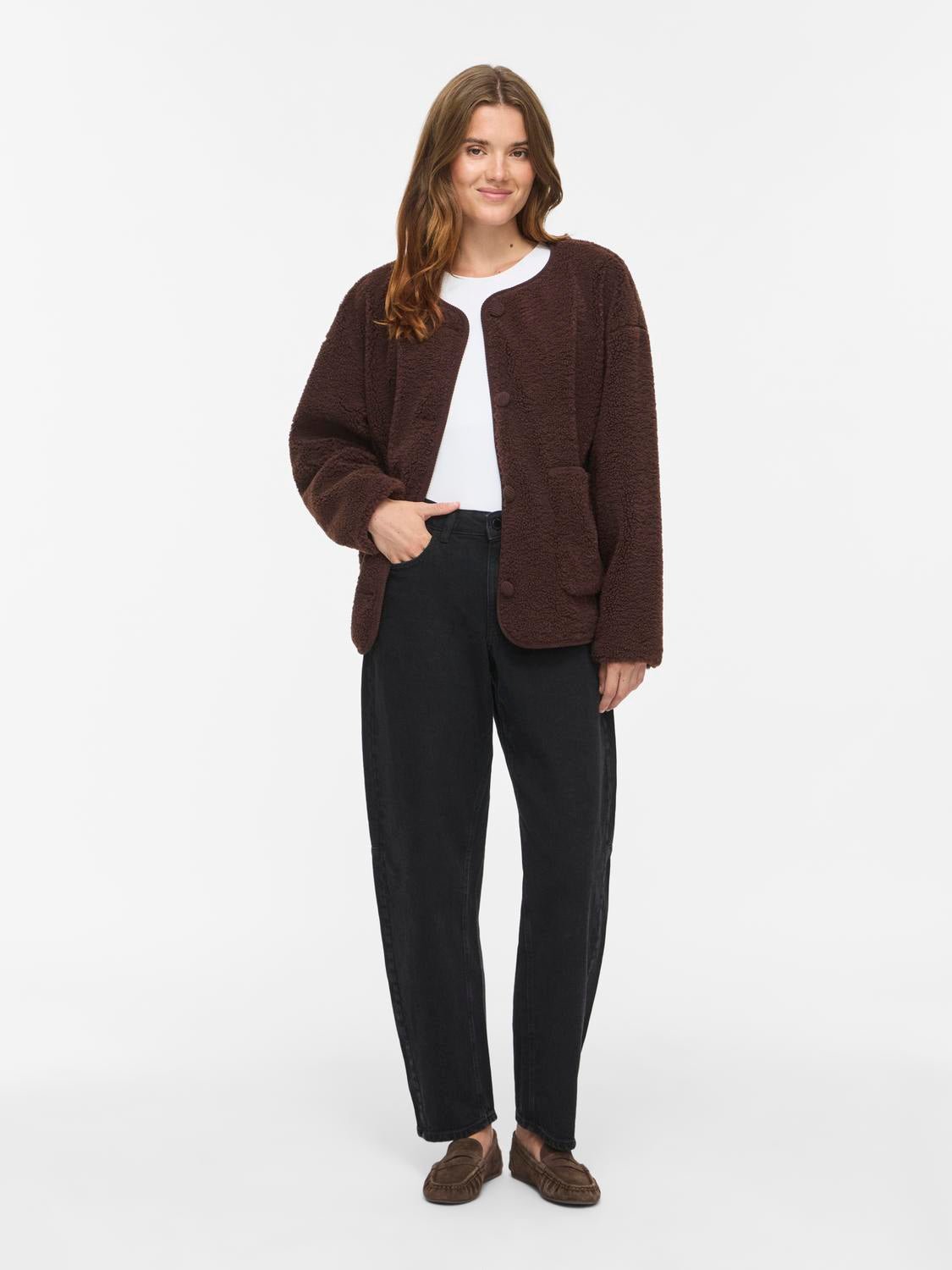 VILILLI Jacket - Coffee Bean - VERO MODA & VILA Bergvik